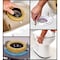 Everflow Toilet Gasket w/ Flange Fits 3''&4'' Toilet Bowl Waste Line, has Bolts TRZR1002 - alternate 4